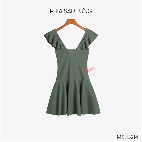 Set đồ bơi bikini nữ mảnh liền thân đi biển kín đáo VINGO B VNGO Shopee Việt Nam