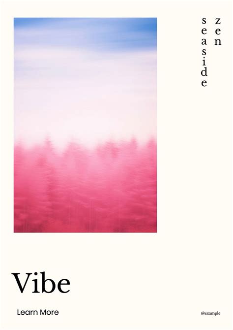 Vibe Poster Template Free Photo Rawpixel