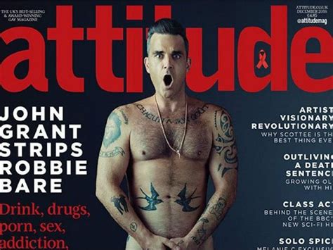 Musician Robbie Williams Discusses His Sex Addiction For Attitude