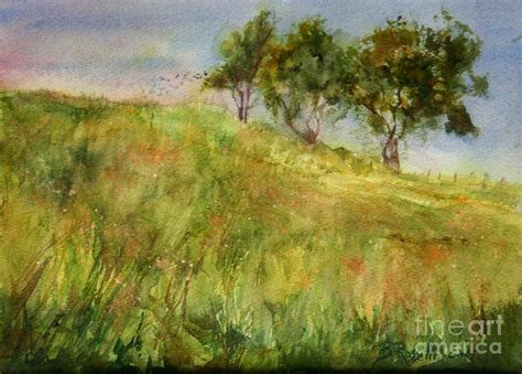 Grass Field Painting At Explore Collection Of
