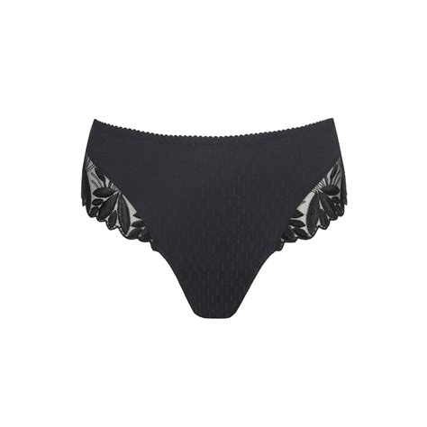 Primadonna Orlando Charcoal String Luxueux Lingerie Ka Tour De Taille Xs Couleur Orlando