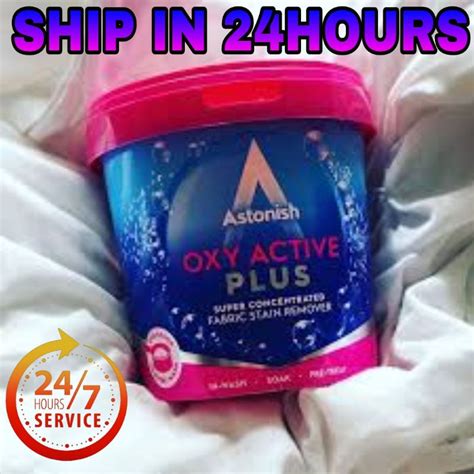 [SPAYLATER] 💯 ORIGINAL ASTONISH OXY ACTIVE PLUS 🧼 FABRIC STAIN REMOVER ...