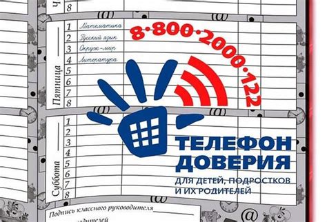 ТЕЛЕФОН ДОВЕРИЯ В КАЖДОМ ДНЕВНИКЕ Ежегодно по всей стране в сентябре ...