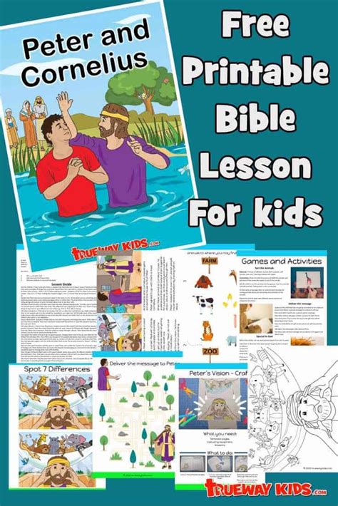 Teach Kids About The Story Of Peter And Cornelius From Acts 10 With