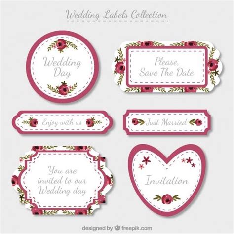 Wedding Labels Collection | Wedding labels, Wedding, Wedding invitations