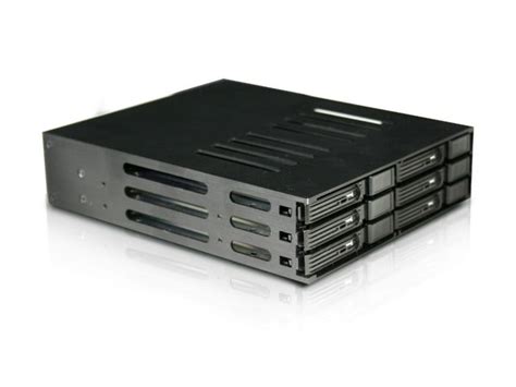 1 X 5 25 To 6 X 2 5 SATA 6 0 Gb S Hot Swap Cage BPU 126 SA IStarUSA