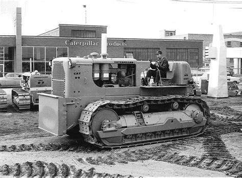 Vintage Caterpillar Heavy Equipment Earth Moving Equipment Heavy