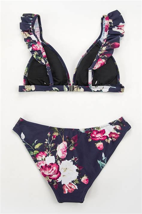 Passe Blumen Bikini