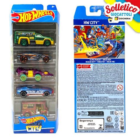 Hot Wheels City Set Veicoli Mattel Assortito Solletico Giocattoli