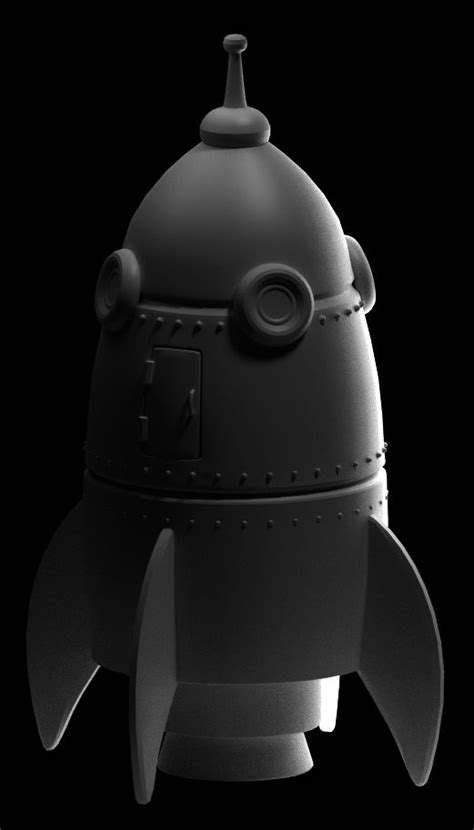 Ракета 3D Модель $9 - .obj .blend - Free3D