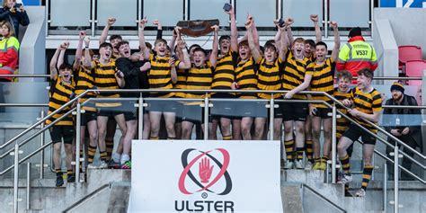 The Front Row Union Sport Medallion Shield Ballymena Academy 7 Royal