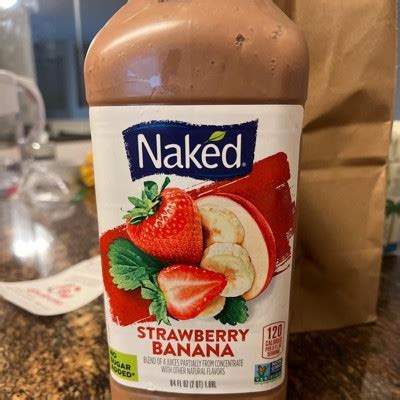 Naked Strawberry Banana Juice Smoothie Fl Oz Target