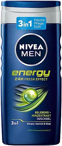 Гель для душа мужской Гель для душа Nivea Men Energy (250 мл) 2024 лучший