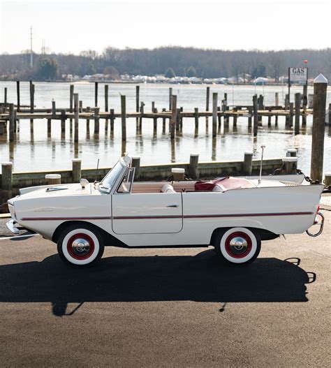 The Amphicar 770: A Vintage Car That's Also A Boat