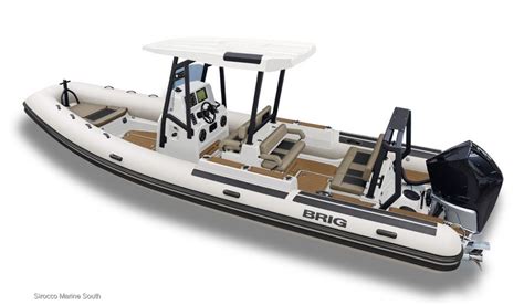 New Brig Navigator 26 Fibreglass Centre Console Rib With Hypalon Tubes ...