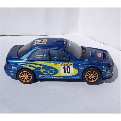 Scalextric Subaru Impreza Wrc Rally Slot Car Ebay