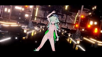 Honkai Star Rail Huohuo Hentai Fox Girl Kitsune Nude Dance Hit And Run Mmd D Emerald Tail CLIP