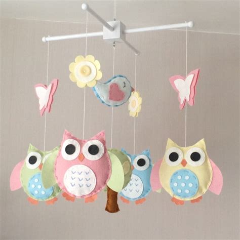 Baby Mobile Eule-Baby-Mobile Kinderbett Mobile Baby