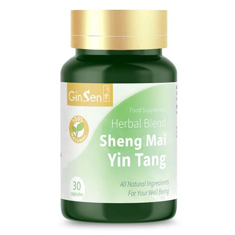 Sheng Mai Yin Tang - Buy Online 30 Capsules | GinSen