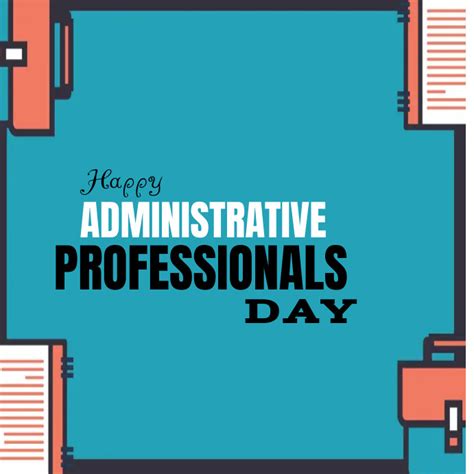 Happy Administrative Professionals Day Template Postermywall