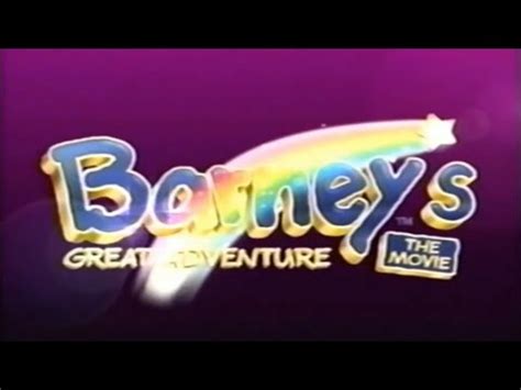 Barney's Great Adventure: The Movie (Trailer) - YouTube