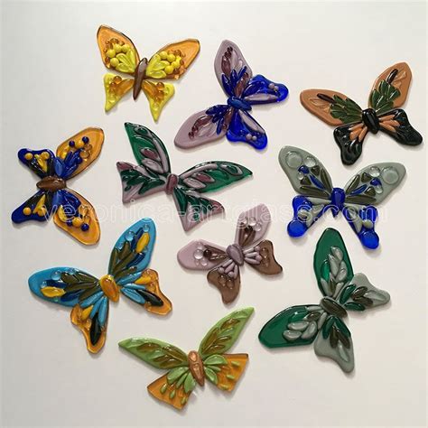 Fused Glass Decorative Butterfly Fused Glass Fusing Fused Glass Art Fused Glass Artwork