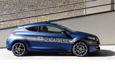 Mégane Rs Gendarmerie Voiture De Police Française Voiture De Police