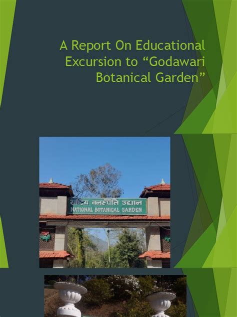 report  educational excursion  trees plants