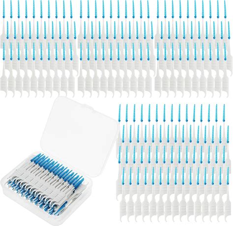 WLLHYF 160 PCS Interdental Brush For Cleaner Braces Brushes Toothpick