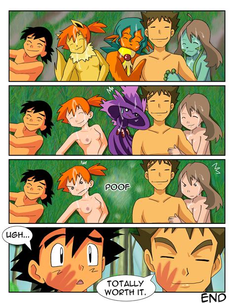 Rule 34 Brock Comic Human Kasumi Pokemon May Pokemon Mismagius Nintendo Nude Officer Jenny