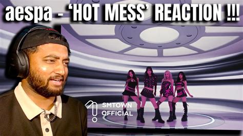Aespa Hot Mess MV REACTION YouTube