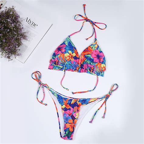 IDALL Bikini Sets Bathing Suit Women S New Fashion Sexy Open Back Strap