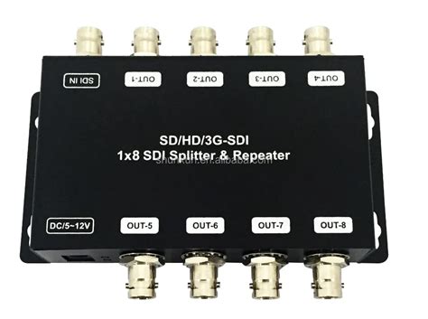 Foxun/shunxun Sx-sdi-108 Hdmi Splitter 1x8,Support Sd-sdi,Hd-sdi,3g-sdi ...