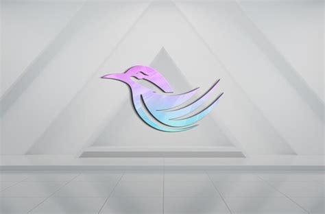 Modelo Psd De Maquete De Logotipo PSD Premium