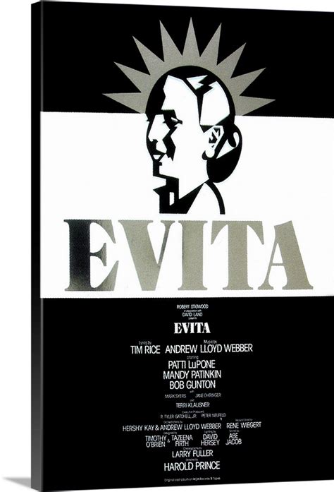 Evita (Broadway) (1979) Wall Art, Canvas Prints, Framed Prints, Wall ...