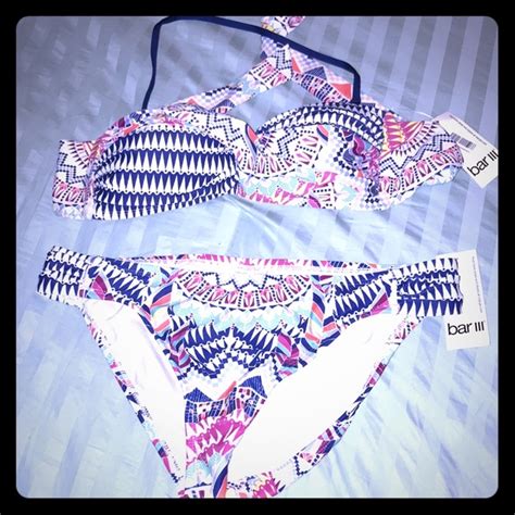 Bar III Swim New Without Tags Bar Iii Talula Bandeau Bikini Poshmark