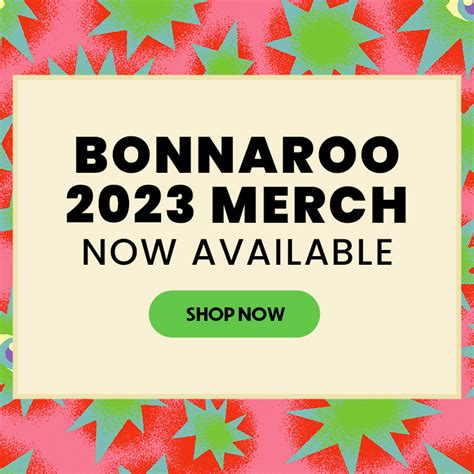 Shop the Bonnaroo Music Festival Official Store