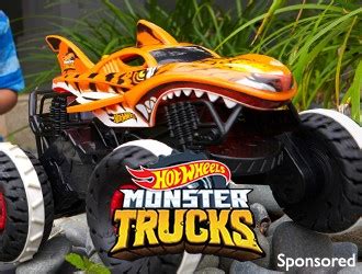 Hot Wheels Monster Trucks Unstoppable Tiger Shark Rc Ttpm