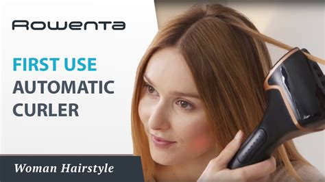 SO CURLS Automatic curler by Rowenta – First use - YouTube