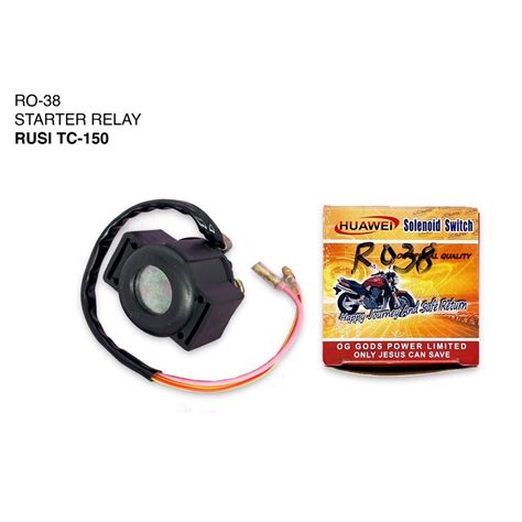 Motorcycle Ter Relay Rusi Tc15rusi Tc125 Gy6 Mio At Fs Motor