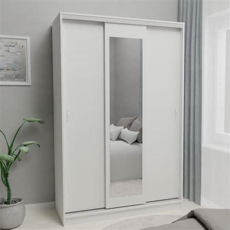 Шкаф купе 130 см с зеркалом Ethel-1300 | Vlado - Интернет магазин мебели