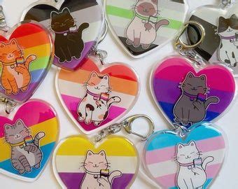 Purr Ide Buttons Pride Cat Pinback Buttons Lgbtq Gay Etsy