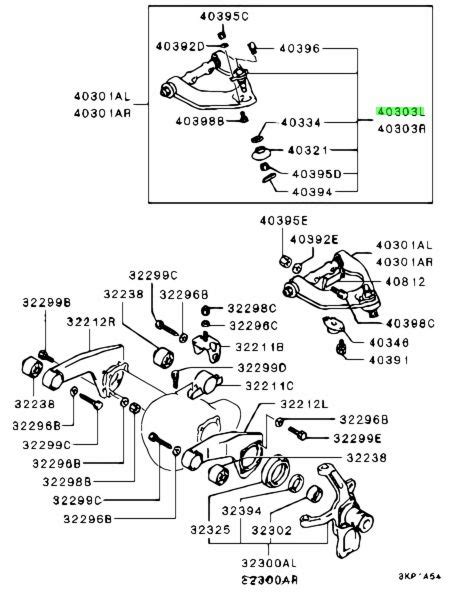 Buy Genuine Mitsubishi MB860829 Ball Joint Kit,fr Susp Upr Arm. Prices ...