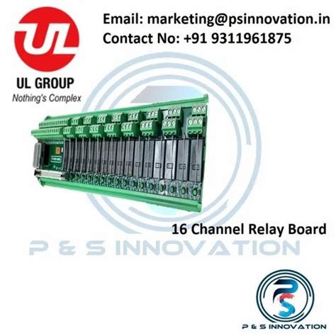 UL 16 Channel Relay Board, Current Output: 10A at ₹ 1600 in Noida | ID ...
