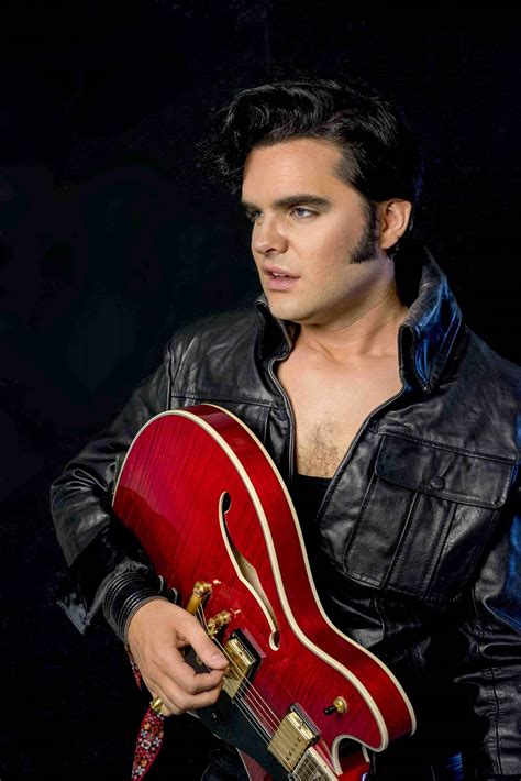 This specific elvis presley look alike has a voice like the king 31