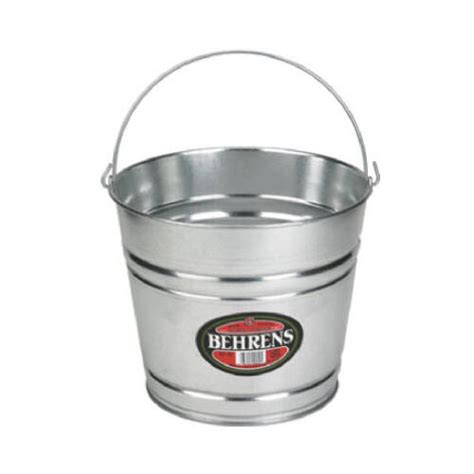 Behrens 1210GS Pail 10 Qt Capacity Galvanized Steel