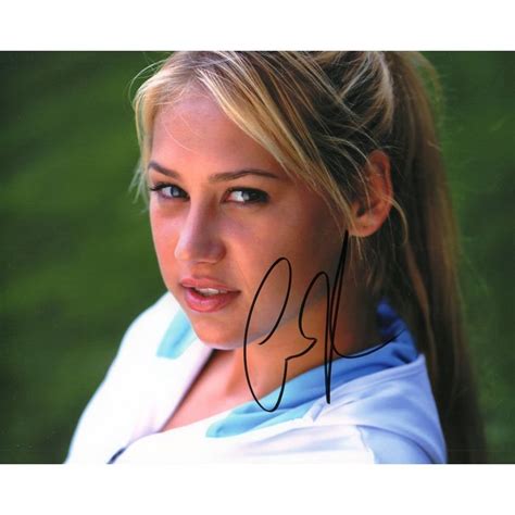 Autographed Anna Kournikova X Photo Signed Nice On Ebid United