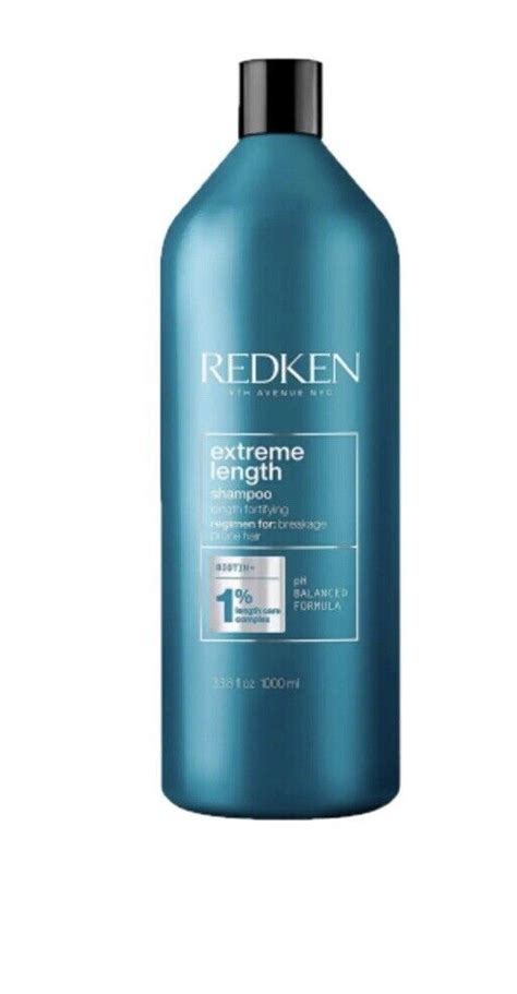 New Extreme Length Shampoo 338 Oz 1000ml By Redken Ebay