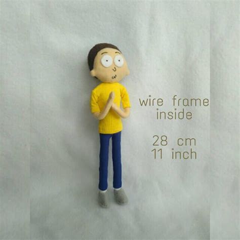 Morty Smith Plush Toy Stuffed Plush Action Doll Figures Etsy