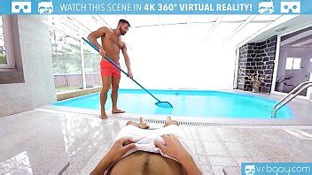 VRBGay Hot Stud Logan Moore Fucking At The Pool Side XVIDEOS